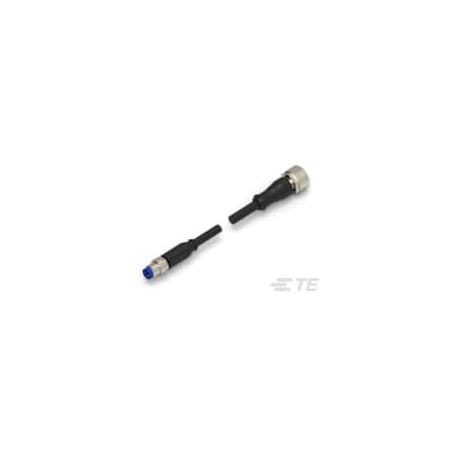 TE CONNECTIVITY M8 Strgt Plug To M12 Strgt Socket Aa 1-2273109-3